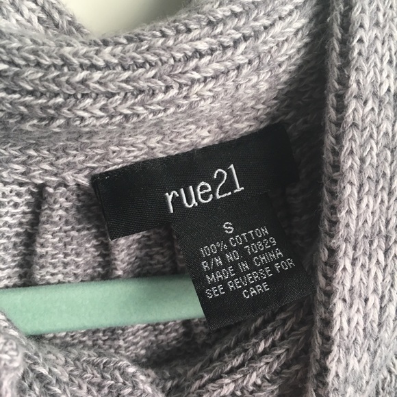 Gray short sleeve sweater - Picture 2 of 5